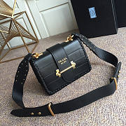 Prada Shoulder Black Bag Size 20 x 14 x 9.5 cm - 1