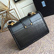 Prada Shoulder Black Bag Size 20 x 14 x 9.5 cm - 6