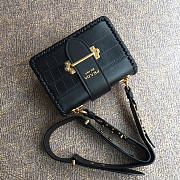 Prada Shoulder Black Bag Size 20 x 14 x 9.5 cm - 3