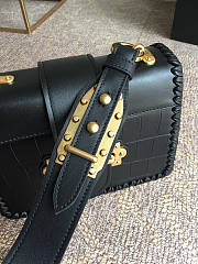 Prada Shoulder Black Bag Size 20 x 14 x 9.5 cm - 2