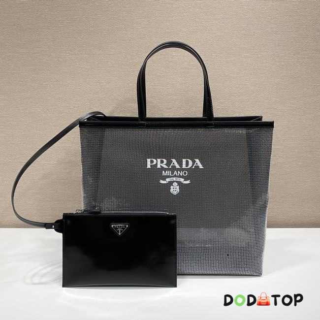 Prada Tote Black Bag Size 36 x 30 x 10 cm - 1
