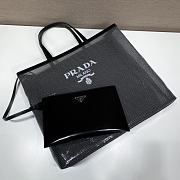 Prada Tote Black Bag Size 36 x 30 x 10 cm - 4