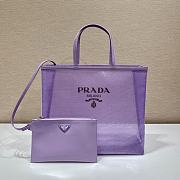 Prada Tote Purple Bag Size 36 x 30 x 10 cm - 1