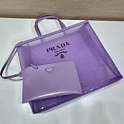 Prada Tote Purple Bag Size 36 x 30 x 10 cm - 4