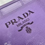 Prada Tote Purple Bag Size 36 x 30 x 10 cm - 3