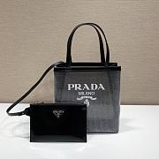 Prada Tote Black Bag Size 20 x 22 x 8 cm - 1