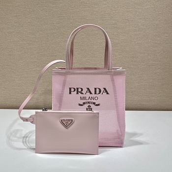 Prada Tote Pink Bag Size 20 x 22 x 8 cm