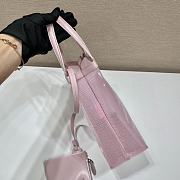 Prada Tote Pink Bag Size 20 x 22 x 8 cm - 3