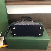 Goyard Vendme Handbag Dark Blue Size 23 x 18 x 10 cm - 5
