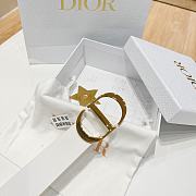 Dior Belt 3.5 cm In White/Black/Blue - 4