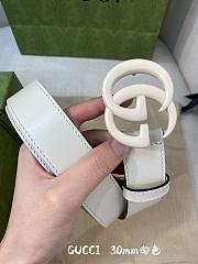 Gucci Belt Beige/White 3.0 cm - 4