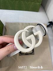 Gucci Belt Beige/White 3.0 cm - 5