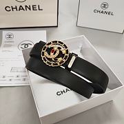 Chanel Belt Black/Red 2.5 cm - 1