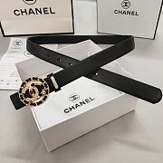 Chanel Belt Black/Red 2.5 cm - 4