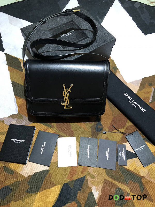 YSL Medium Solferino Black Size 23 x 16 x 6 cm - 1