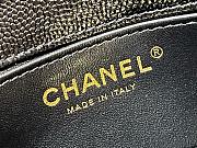 Chanel Boy Bag Mini Black Caviar Size 15 x 10 x 6 cm - 6