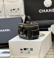 Chanel 22K Vanity Case Black Bag Size 10 x 17 x 8.5 cm - 5