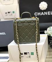 Chanel 22k Tofu Messenger Green Bag Size 17 x 20.5 x 6 cm - 3