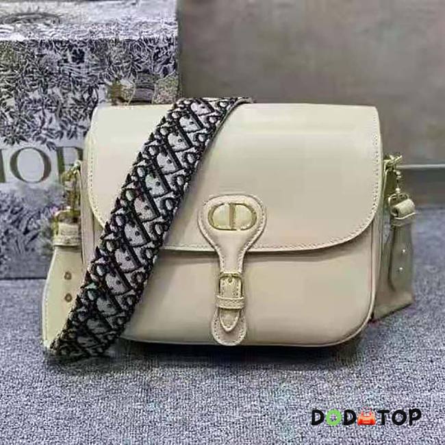 Dior Large Dior Bobby Bag Box Calfskin-Beige Size 27 x 19.5 x 8 cm - 1