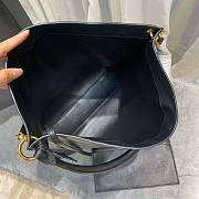 YSL Women Tag Hobo Bag Black Size 40 x 35 x 9 cm - 3
