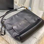 YSL Women Tag Hobo Bag Black Size 40 x 35 x 9 cm - 5