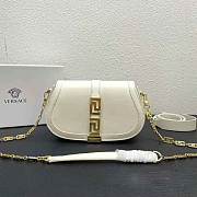 Versace Women Greca Goddess Shoulder Bag-White Size 24 x 4.5 x 15 cm - 1