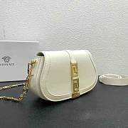 Versace Women Greca Goddess Shoulder Bag-White Size 24 x 4.5 x 15 cm - 5
