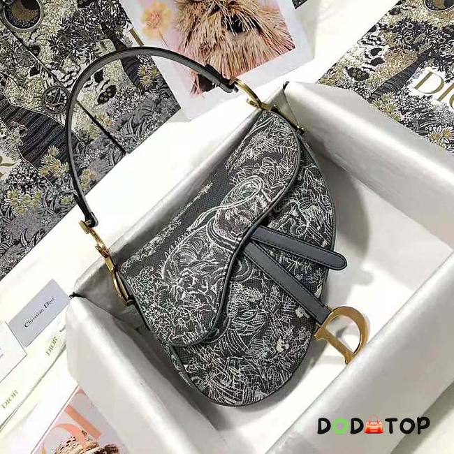Dior Women Saddle Bag Size 25.5 x 20 x 6.5 cm  - 1