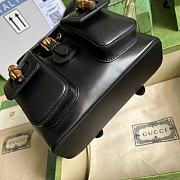 Gucci Bamboo Mini Backpack in Black Size 22 x 22 x 7 cm - 5
