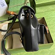 Gucci Bamboo Mini Backpack in Black Size 22 x 22 x 7 cm - 4