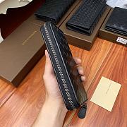 Botega Venata Black Long Wallet Size 19 x 10 x 2 cm - 2