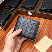 Botega Venata Black Wallet Size 11 x 10 x 2 cm - 1