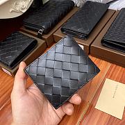 Botega Venata Black Wallet Size 11 x 10 x 2 cm - 3