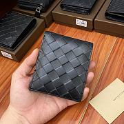 Botega Venata Black Wallet Size 11 x 10 x 2 cm - 2