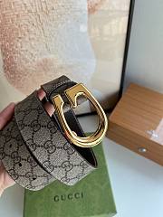 Gucci Belt in Gold/Silver 4.0 cm - 4