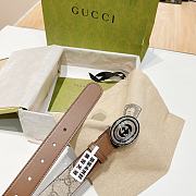 Gucci Belt in Gold/Silver 3.0 cm - 2