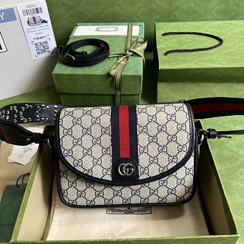 Gucci Ophidia Mini GG Shoulder Black Bag Size 23 x 17 x 7 cm
