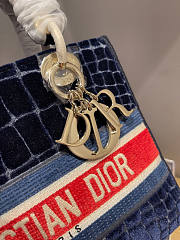 Dior Medium Lady D-Lite Bag 05 Size 24 cm - 6