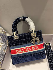 Dior Medium Lady D-Lite Bag 05 Size 24 cm - 2