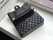 Fancybags CHANEL 1112 Black Size 30cm Lambskin Flap Bag With Gold Hardware - 2