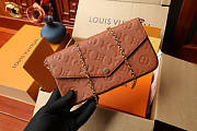 Louis Vuitton Pochette Félicie Brown Size 21 x 11 x 2 cm - 1