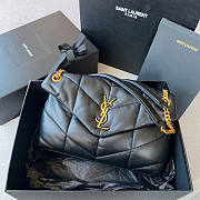 YSL Puffer Small Chain Bag Gold Hardware Size 29 x 17 x 11 cm - 1