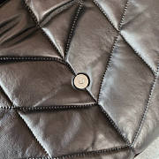 YSL Puffer Medium Chain Bag Silver Hardware Size 35 x 23 x 13.5 cm - 3