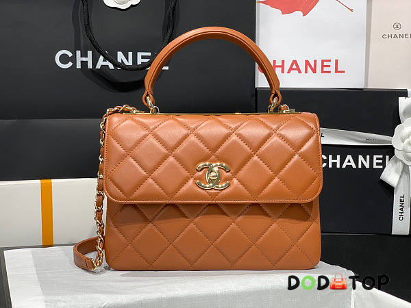 Chanel Trendy CC Handbag In Gold Hardware Size 25 x 12 x 17 cm - 1