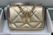 Chanel 19 Light Gold Bag Size 26 cm - 1