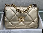 Chanel 19 Light Gold Bag Size 30 cm - 1