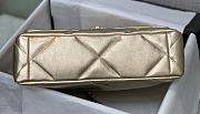 Chanel 19 Light Gold Bag Size 30 cm - 6
