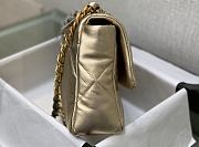 Chanel 19 Light Gold Bag Size 30 cm - 5