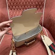Gucci GG Horsebit Mini Beige Bag Size 20.5 x 14 x 5 cm - 6