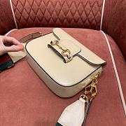 Gucci GG Horsebit Mini Beige Bag Size 20.5 x 14 x 5 cm - 3
